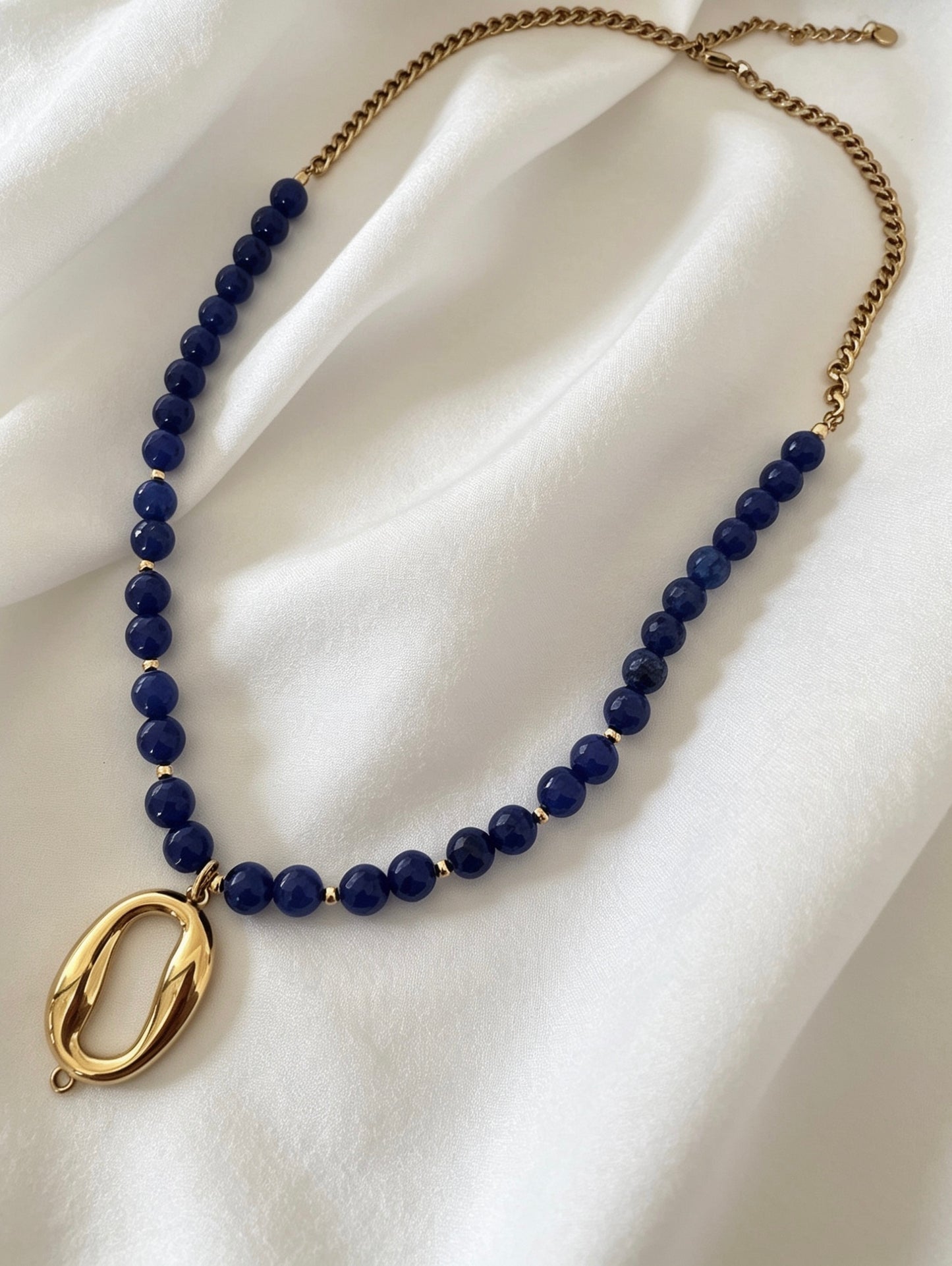 Collar Blue Ágatas