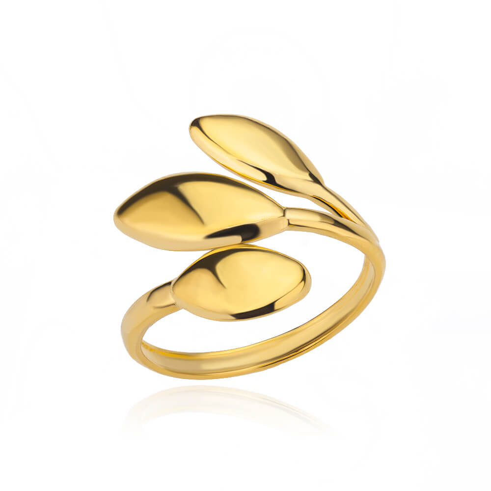 Anillo pétalos