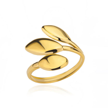 Anillo pétalos